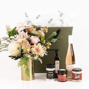 Gifts: Blush Bouquet & Gourmet Rosé Gift Set