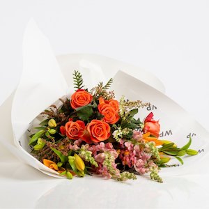 Gifts For Him Gifts: Market Bouquet - Burnt Oranges