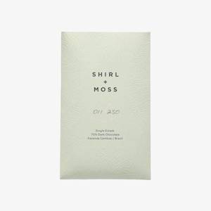 Shirl & Moss Single Estate 70% Dark Chocolate Bar