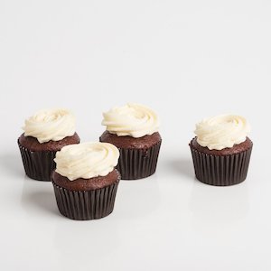 Petal Red Velvet Cupcakes
