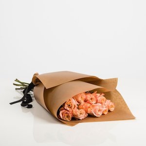 Occasion Romantic: Market Fresh Peach Roses