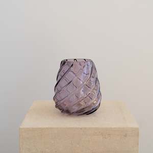 Lilac Glass Vase
