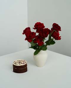 Occasion Birthday: Red Roses and Red Velvet Cake
