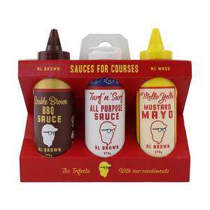 Add On Gifts: Al Brown and Co - Trifecta Sauce Caddy