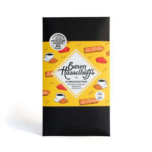 Add On Gifts: Baron Hasselhoff's Le Breakfast Bar – Coffee & Croissant Dark Milk Chocolate