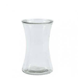 Choclate: Large clear glass vase *20 cm