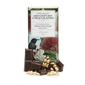 Bisko: Devonport Chocolate Vintage Tablet Dark Chocolate Hokey Pokey - Tui, Chocolates and Sweets Flowers By Joanne