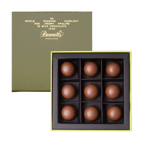 BENNETTS OF MANGAWHAI ROASTED HAZELNUT & CRISPY PRALINE IN MILK CHOCOLATE, C&hellip;