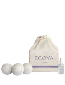 Ecoya: Ecoya Lavender & Chamomile Laundry Dryer Ball Set, Gifts Flowers By Joanne