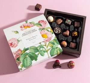 Devonport Chocolate: DEVONPORT CHOCOLATE Timeless Beauty Assortment, 12 Pieces, Chocolates and Sweets Flowers By Joanne