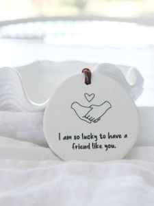 Heartfelt Ceramic Messages 1: Tiny treasures - friends