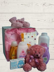 Home Page Gift Collection: Pink Baby Gift Box