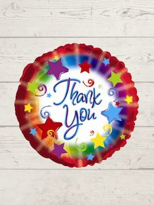Balloons: Thank you balloon - design will vary