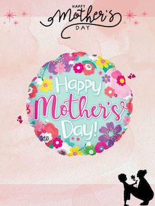 Mothers Day 2025: Mother's day 9 inch balloon