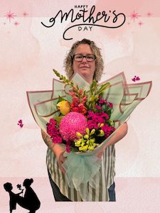 Mother's Day - Rainbow floral bouquet