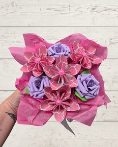 Paper Flower Posy (H11)