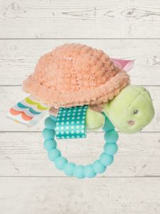All: Mary Meyer Tippy Turtle Teething Rattle