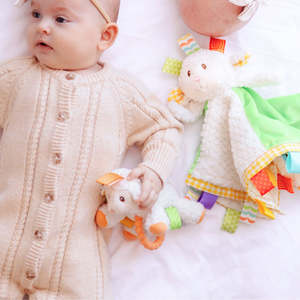 All: Mary Meyer Taggies Sherbet Lamb Soft Toy