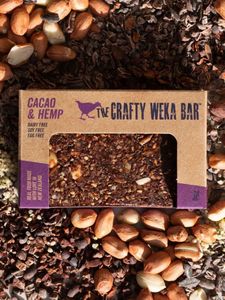 Crafty Weka Cacao & Hemp Bar – Natural Healthy Snack