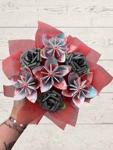 Paper Flower Posy (H13)