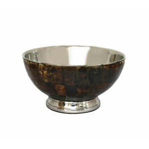 Kitchenware: CC Interiors Soho Bone & Stainless Steel Bowl 155x80