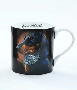 Drinkware: Houndstooth Mug