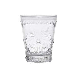 Drinkware: French Country Fleur De Lis Chunky Tumbler ~ Set 4