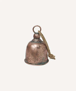 Christmas Decor: Bronze Bell Short