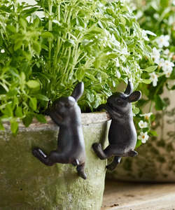 Easter: Hanging Bunny Decor Brown