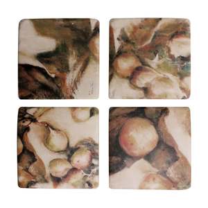Coasters Placemats: Ivy & Fig Coasters ~ Set of 4