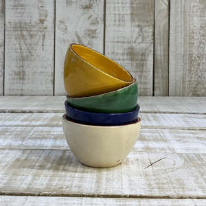 Spanish Terracotta Small Bowl 9 cm - Blue