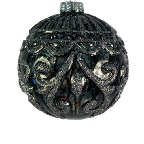 Tree Decorations: ANTIQUE SILVER HANGER