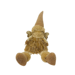 Christmas Decor 1: SITTING CHAMPAGNE ANGEL