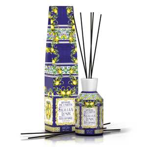 Le Maioliche Collection: Rudy ~ Sicilian Lemon Oil Diffuser - 250ml