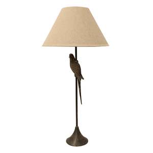 Lamps: Slate Parrot Table Lamp Base