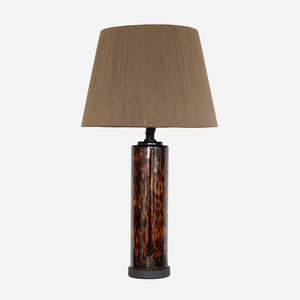 Lamps: Leopard Glass Table Lamp Base