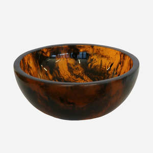 Homewares: Tortoise Resin Bowl