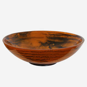 Homewares: Tortoise Resin Bowl ~ Large