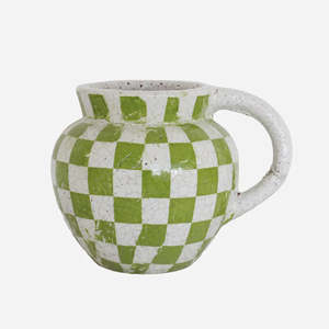 Cc Interiors: Lime Checker Jug