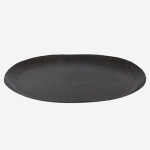 Cc Interiors: Marrakesh Oval Bronze Tray