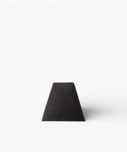 Square Linen Shade Black 25cm