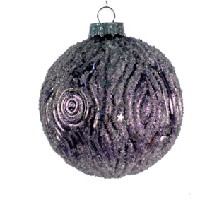 Frosted Deep Purple Ball