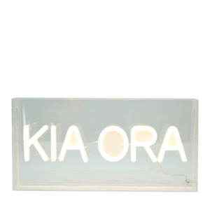 Gifts: Kia Ora Neon Light