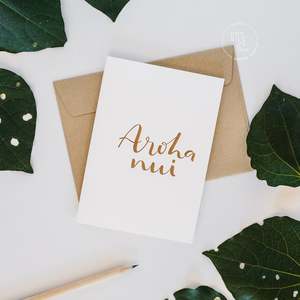 Occasions: Aroha nui