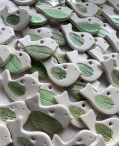 Assorted: Botanic Ceramic Bird
