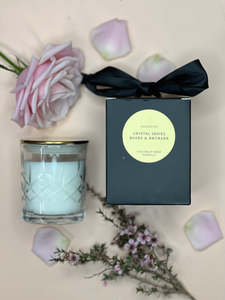 Surmanti: Surmanti Crystal Series - Coconut Wax Candle