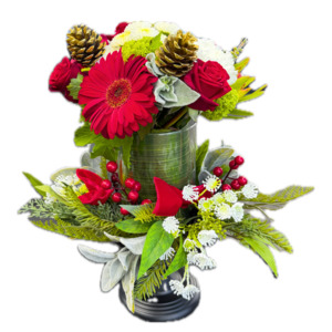 Christmas Posy Centrepiece