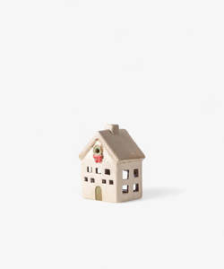 French Country Alsace Tealight Christmas Villa