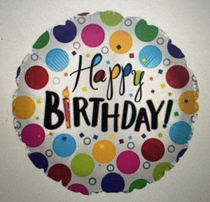 Balloon- Happy Birthday - Flowers that Wow- Florist - South Auckland Delivery