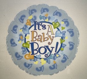 Balloon- baby boy - Flowers that Wow- Florist - South Auckland Delivery